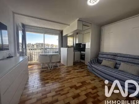 vente appartement t1 à gruissan (11430) : à vendre t1 / 22m² gruissan