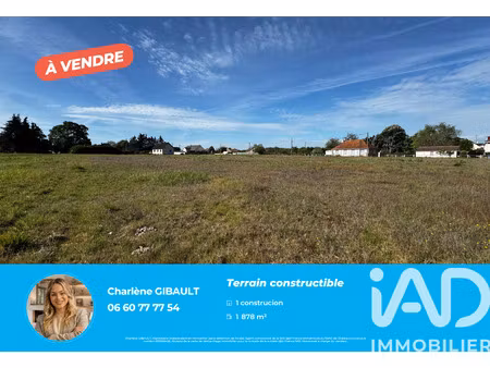 vente terrain à chabris (36210) : à vendre / 1878m² chabris