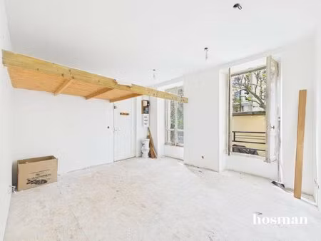 charmant studio de 26 m² - lumineux - frontière avec vincennes - rue de lagny  montreuil
