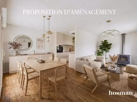 maison dans rue privée - 5 pièces de 100 m² avec patios - rue paul langevin ...