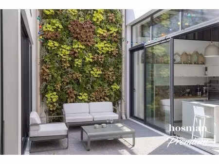 superbe loft avec patio ! appartement 5 pièces - bas-montreuil  montreuil