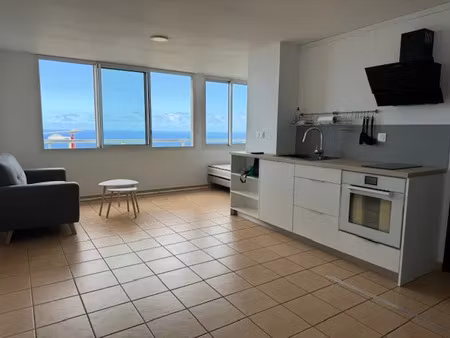 bel appartement f1 bis vue mer proche centre ville
