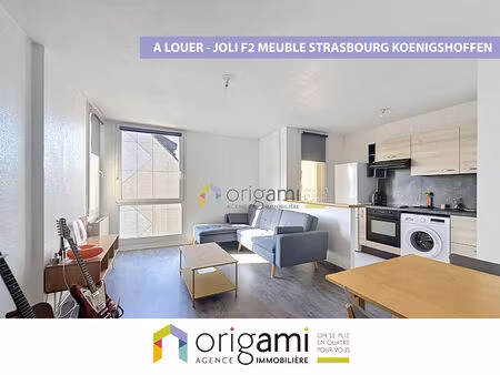 appartement strasbourg 2 pièce(s) 45.47 m2