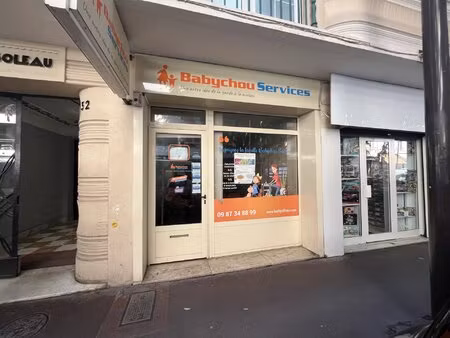 a louer  local commercial  29 m² environ  secteur antibes centre