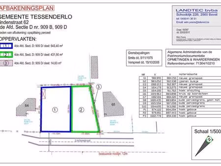 terrain à vendre à tessenderlo € 151.000 (losc8) - vandervoort vastgoed | zimmo