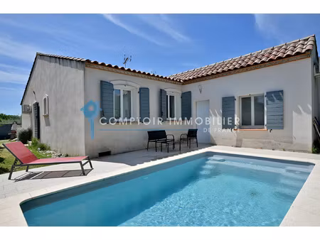 a vendre dept 30 (gard) gallargues villa 4 chambres jardin e