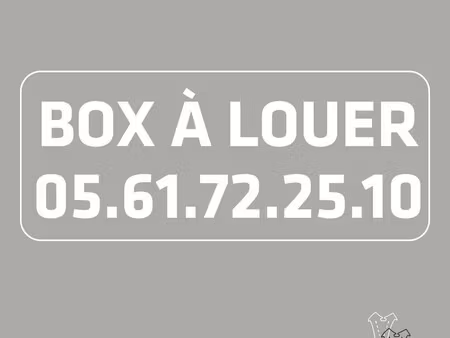 box de stockage 16m² purpan
