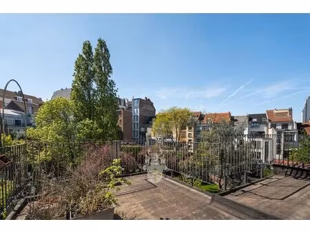 maison de maître à vendre avec garage et terrasse   ixelles (vbe29068)