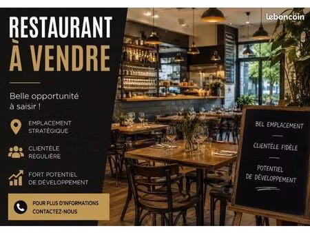 lyon 3ᵉ – sans souci / montplaisir cession de fonds de commerce – restaurant avec terrasse