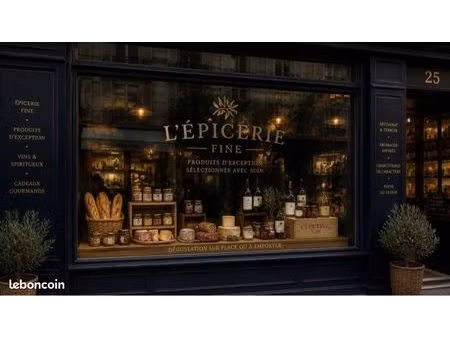 épicerie fine de charme à céder – paris centre