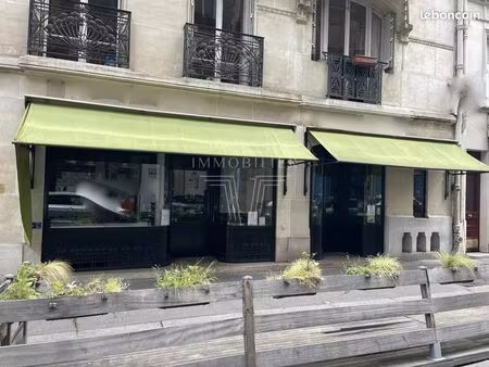 boulangerie  fonds de commerce  pâtisserie 190 m² paris 17ème