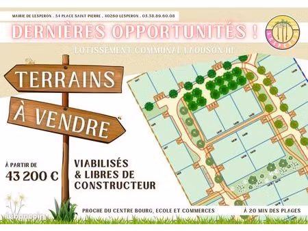 terrains a vendre