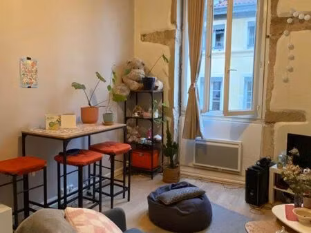 appartement 36 m2 pentes de la croix rousse