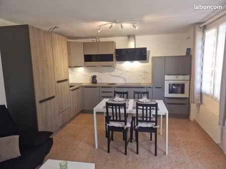 les ecureuils  maison meublée t2 avec jardin  pour 1 étudiant  pornichet proche saint naza