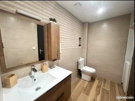 appartement 41m² meublé avec balcon en hyper-centre d'auterive