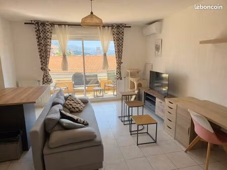 2p meublé  45m²