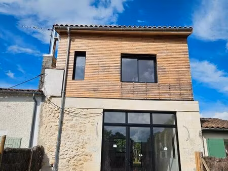 maison en pierre rénovée