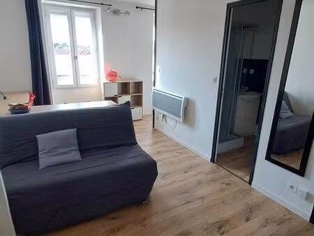 loue studio meublé 22 m² – dax centre-ville (proche ifsi / borda)