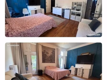 studio meublé 30 m2 centre tours