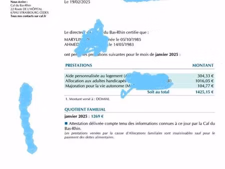 je ne loue rien cherche maison
