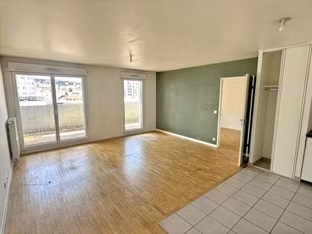 2 pièces de 46.75m² avec terrasse