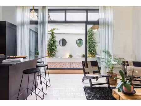 appartement loft avec patio à bonnefoy