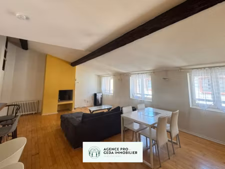 appartement t3 triplex - hyper centre