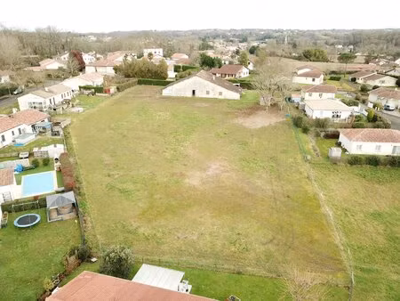 terrain a batir 2934 m² pouillon centre