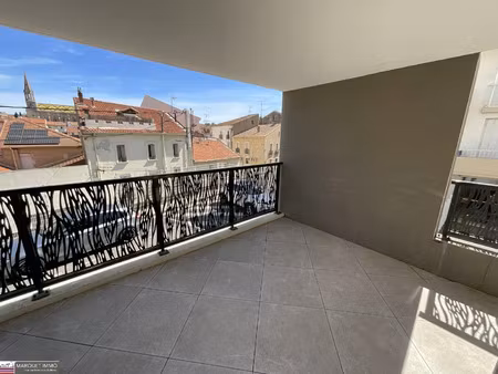 vente appartement 3 pièces 61 m² béziers (34500)