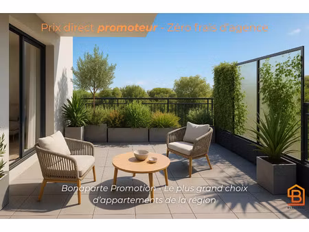 vente appartement 1 pièce 53 m² saint-clément-de-rivière (34980)