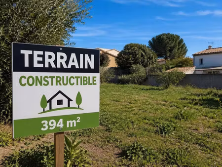 vente terrain 394 m² agde (34300)