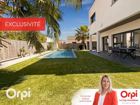 vente maison 5 pièces 133 m² saint-jean-de-védas (34430)