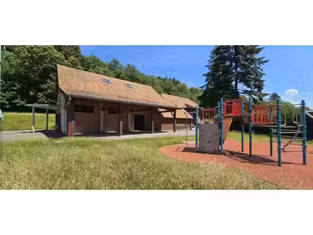 ancien gymnase sur 50 ares de terrain au coeur de la nature