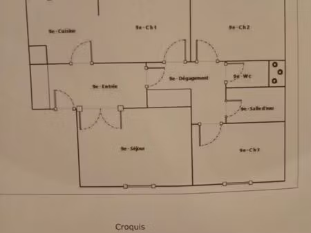 appartement 3 pièces 76 m²