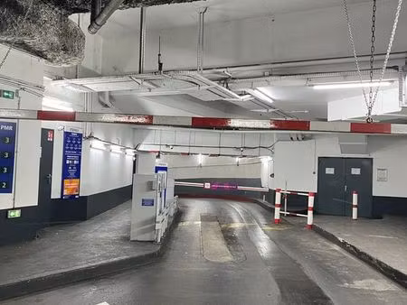 place de parking déjà louée  offrant des revenus immédiats