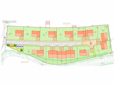 terrain 400 m² montceaux