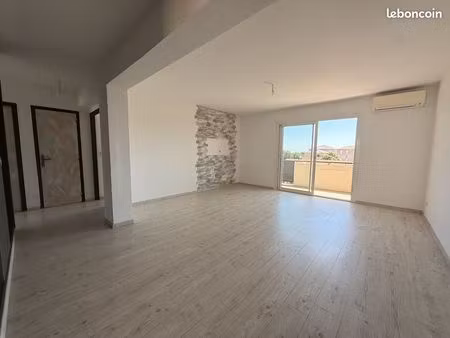 appartement t3 avec terrasse et cave à borgo