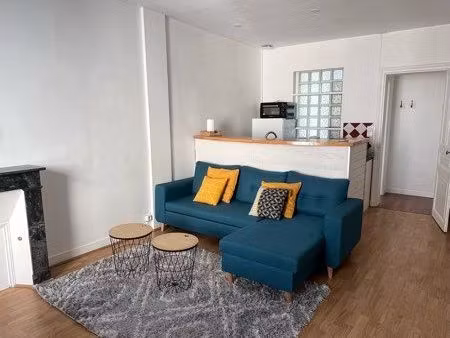 à louer – appartement t2 meublé de 43 m² – quartier gare / lafayette