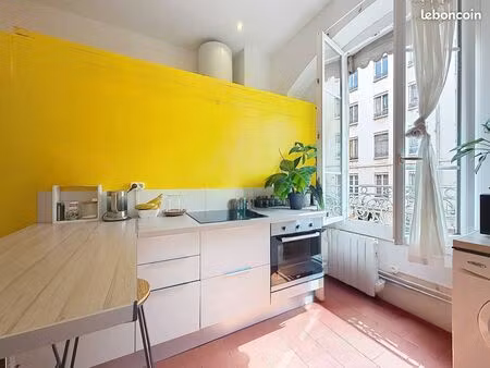 appartement 42m2 + mezzanine / quai de saône