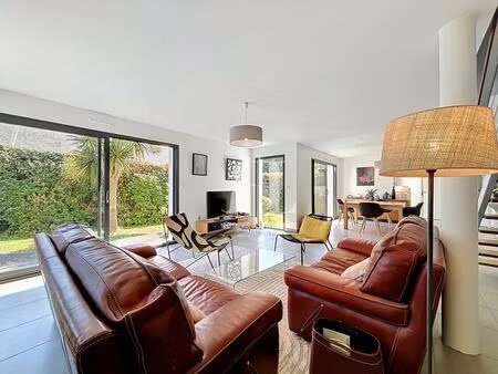 larmor-plage - maison contemporaine de standing avec vie de plain-pied