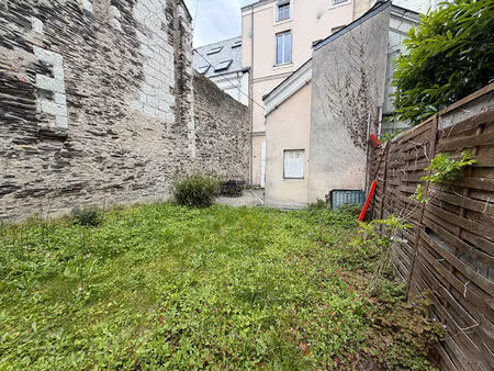 a louer appartement t2 angers gare/lafayette avec jardin
