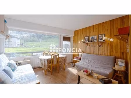 exclusivite foncia aillon-le-jeune (73) – studio de 30m² avec balcon votre pied-à-terre à 