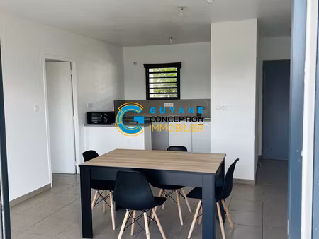t3 meublé avec terrasse bien situé à cayenne ??