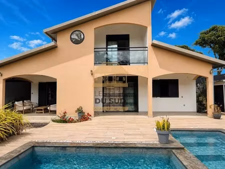 location villa t5 meublée avec piscine  jardin et garage à saint-andré