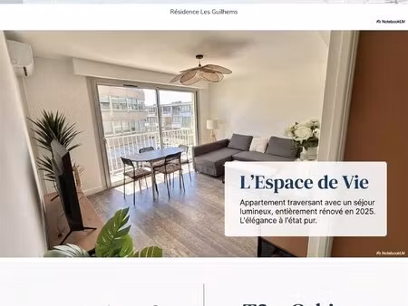 appartement t2 cabine rénové