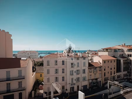 appartement 3 pieces cannes centre avec vue mer