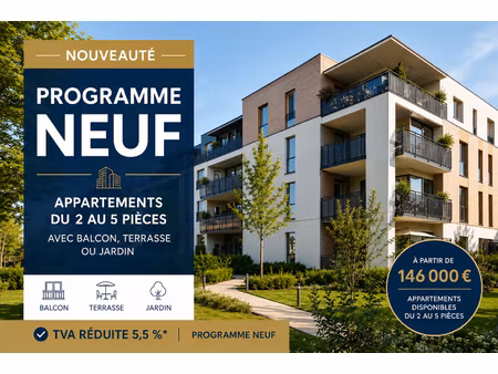 8 appartements neuf du t2 au t5