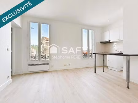 appartement à 9 minutes à pied du rer a  avec cave