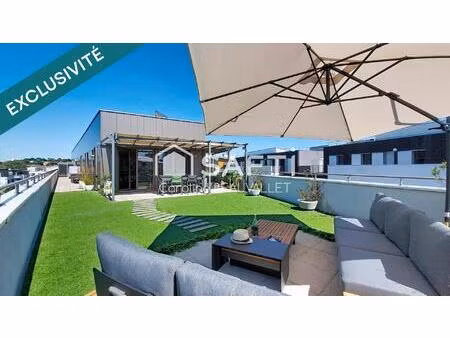 massy atlantis – rooftop avec terrasse panoramique de 123 m²