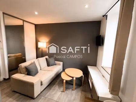 appartement t2 de 29m² en partie équipé
